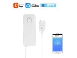 2026 sensor de Fuga de Água Wifi com Alerta Tuya Smart Life App Controle Remoto para Segurança Residencial