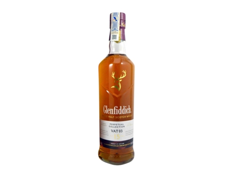 Whisky Single Malt GLENFIDDICH Perpetual Collection Vat 03 15 Anos (0.7 L - 1 Unidade)