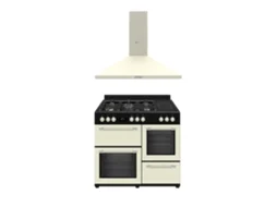 Pack Combo Fogão Solthermic Gas Vtc Crema Range Cooker Exaustor Crema De 90