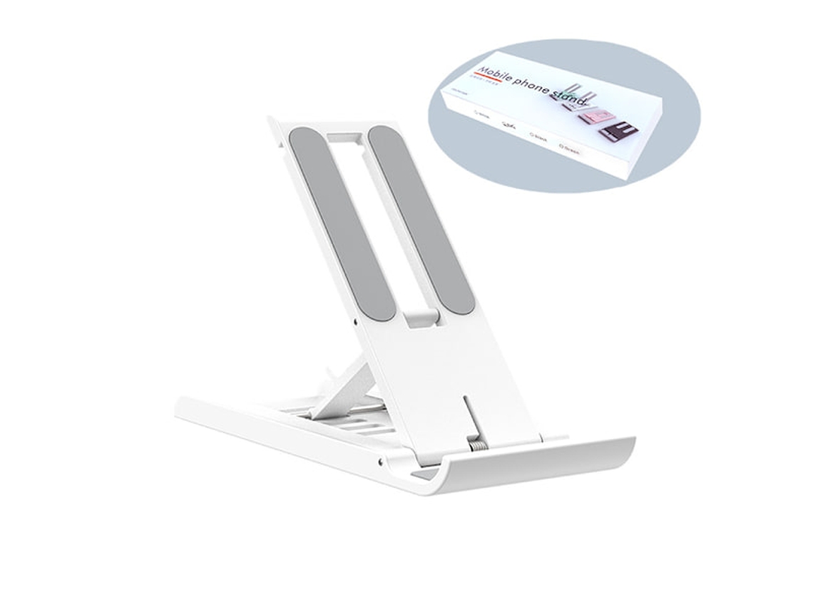 Suporte De Mesa Dobrável E Telescópico Para Celular