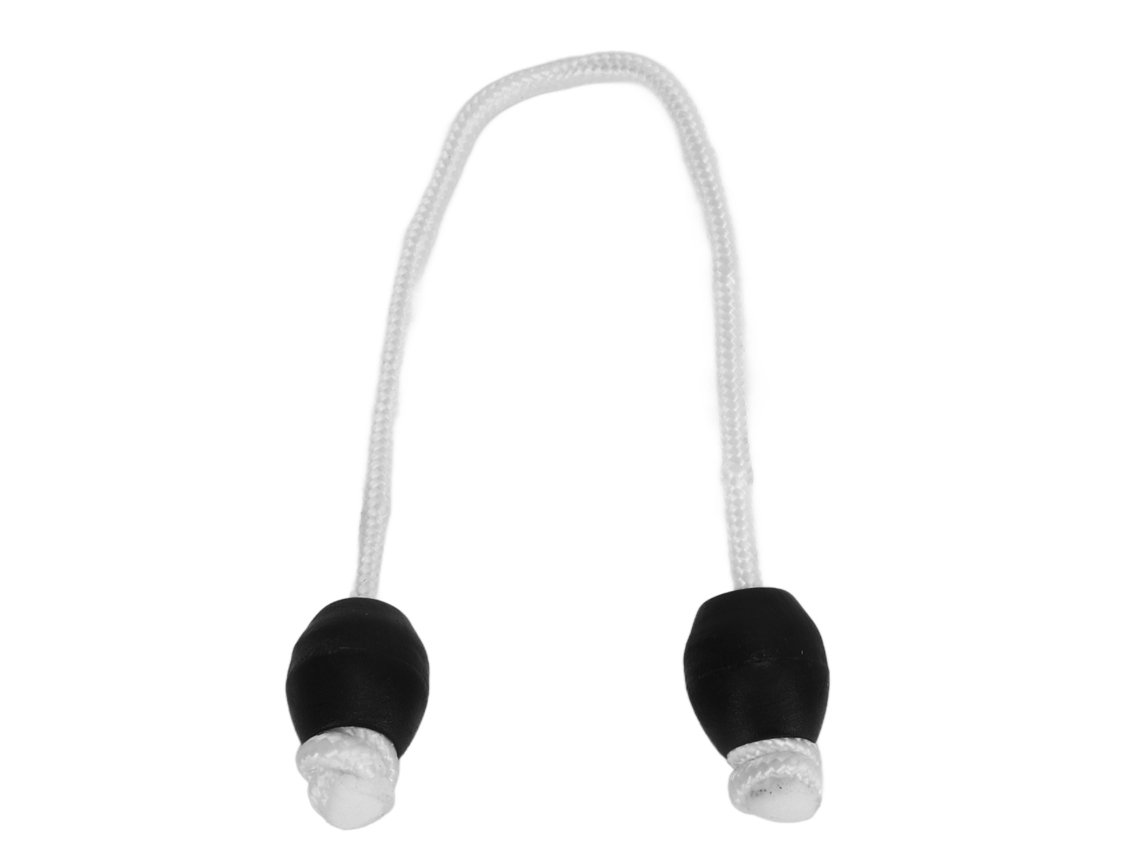 Conector de tubo Business de látex em V, para pesca, acessório subaquático, wishbone, com fio de 2mm, plástico, corda