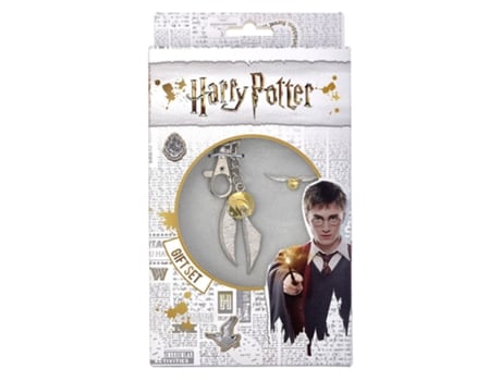 Porta-Chaves  + pin Golden Snitch Harry Potter