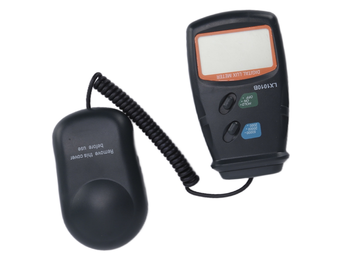 Yuru luminômetro Digital Lx1010b Medidor de Luz Luxmetro Photometer Illuminometer Tester Lcd