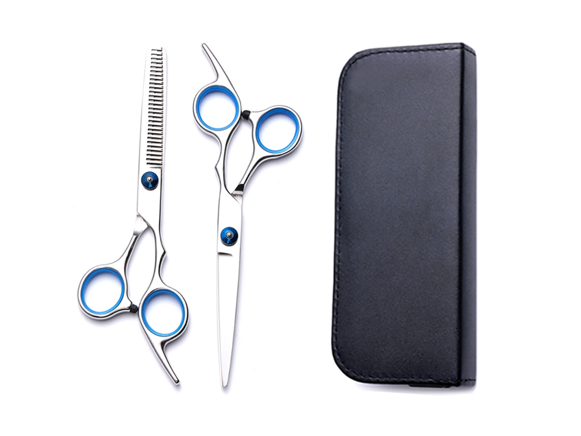Kit De Tesoura De Corte Cabelo, 3pcs Ferramenta Profissional Para Corte De Cabelo, Para Cabeleireiros E Uso Doméstico Cuich