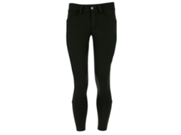 Calça de Montar com Assento de Silicone Zermatt Preto 48Equitheme