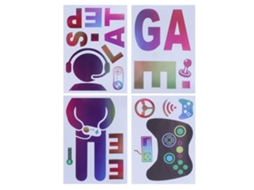 Adesivos de Parede Gamer Diy LAXISCREED