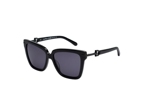 Óculos De Sol De Mulher Salvatore Ferragamo Quadrados Preto