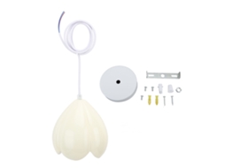 Luminária de pendente flor moderna para sala cozinha ilha quarto restaurante teto suspenso | S/MARCA