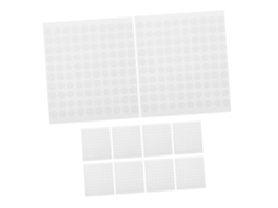 1000 Peças De Adesivos Transparentes Dupla Face Removíveis Automóveis.