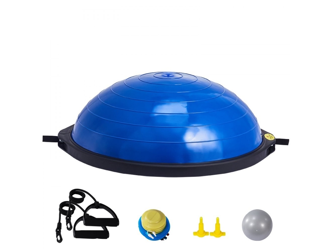 Meia bola de Ginástica Azul 66 Cm para Equilíbrio TEKMAQUINAS