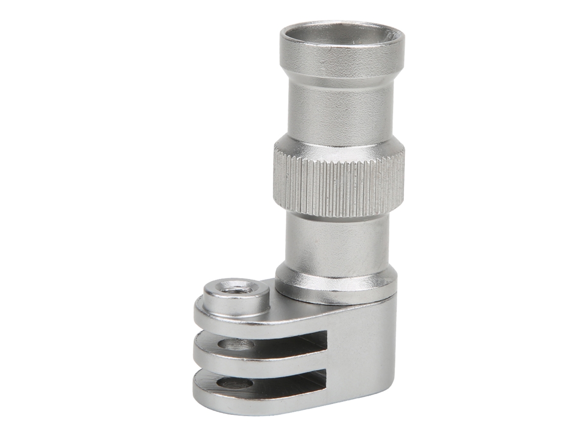 Aluminum Alloy Silver Bicycle Clip Holder Fixed Bracket For Gopro Hero Sports Camera LAXISCREED