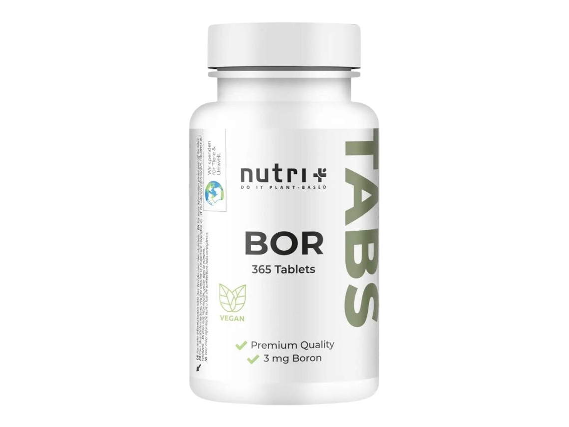 Nutri+ Boron Boro En Comprimidos 365 Comprimidos