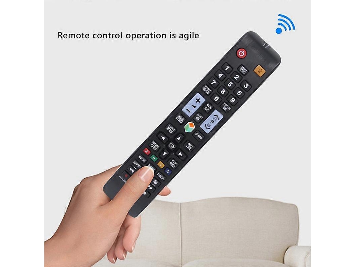 Controle Remoto Aa59-00638a Infravermelho Para Tv Samsung (2 Pilhas Aaa)