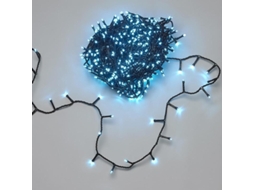 Grinalda de luzes de Natal 1000 leds azul gelo para uso interno / externo ip44