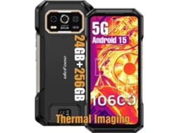Ulefone Armor 27t Pro+ 5g Smartphone Robusto Con Cámara Térmica 24gb 256gb 10600mah 6,78" 120hz Android 15 Nfc, Preto