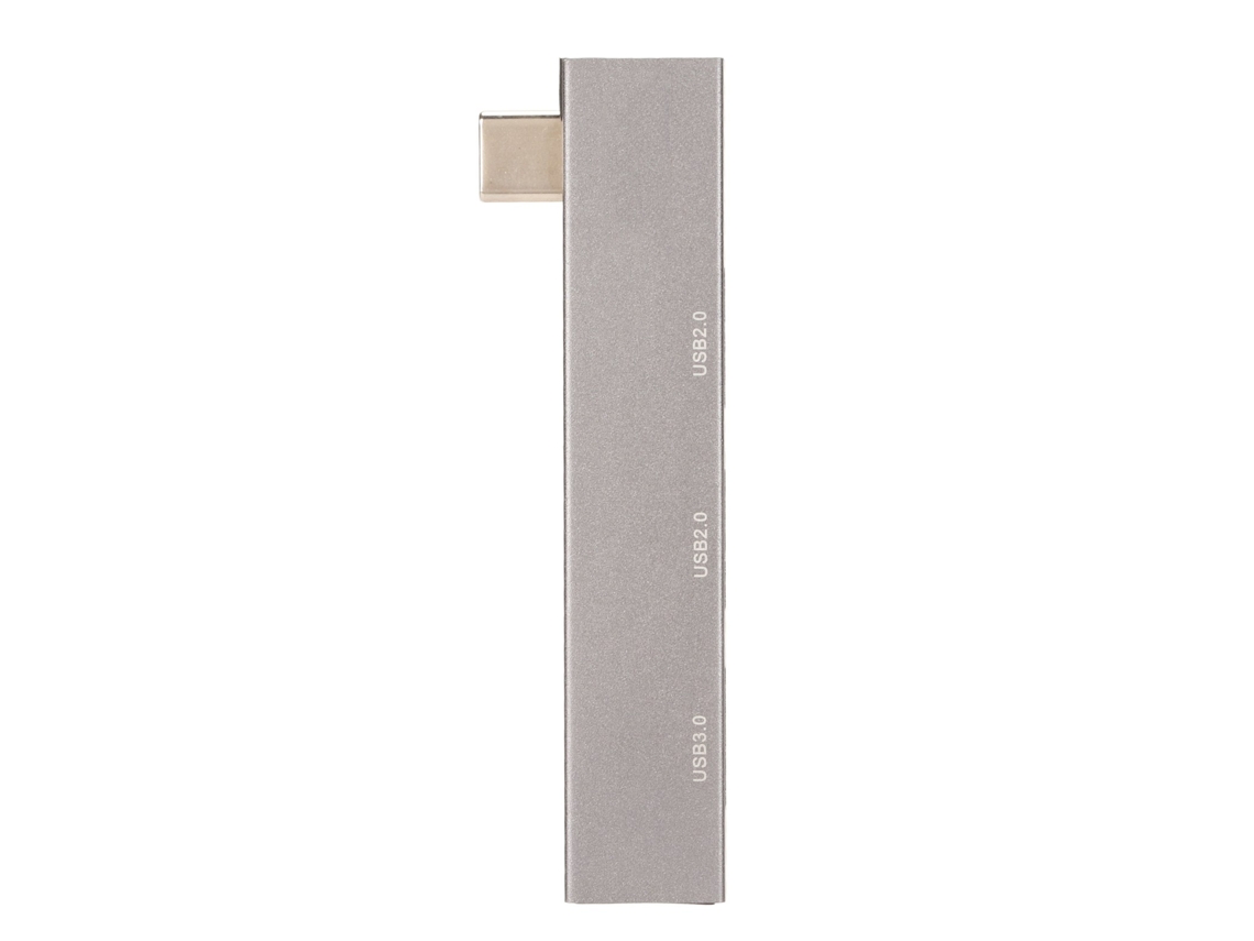 Estación De Acoplamiento 3 En 1 Usb-c Para Usb3.0 2usb2.0 5gbps Aluminio Mini