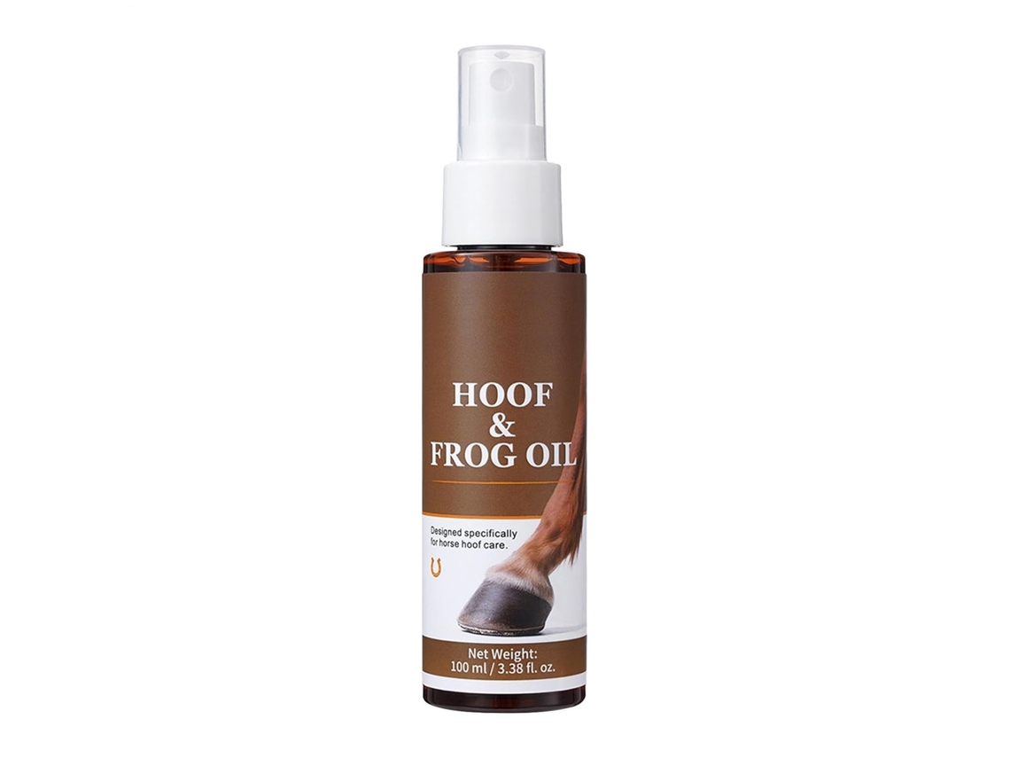 Óleo Para Cascos De Cavalo 100ml Solução Hidratante E Fortalecedora