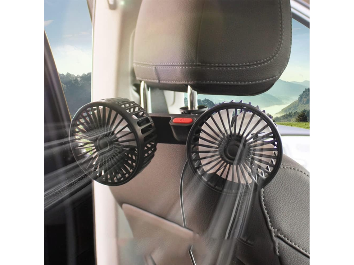 Ventilador Elétrico Para Banco Traseiro De Carro - Portátil O Do