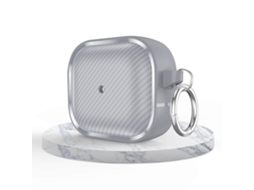 Capa para AirPods Série 3 com moldura para fotos em fibra de carbono. GIECY