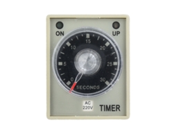 Relé de Tempo 30s 8 Pinos Timer 35mm DIN YURU