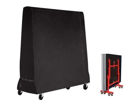 Capa de Mesa de Tênis de Mesa Capa À Prova D'Água para Mesa de Pingue-Pongue 165 X 70 X 185 Cm-Preta DASINKO