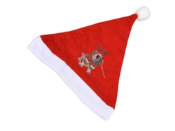 Gorro De Natal Com Pintura De Cristais Pedras Cão Bonito Ferramentas Completas Para Manufaturas Presente Diy