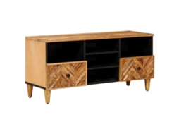 Vidaxl Gabinetes De Armazenamento Castanho 100 X 33,5 X 46 Cm