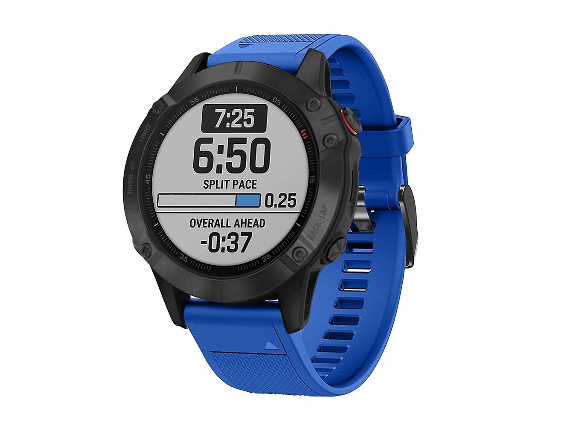 Pulseira de silicone de substituição para relógio inteligente Garmin Fenix ​​​​​​5 Ly Ebike