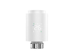 Atuador De Radiador Tuya Smart Zigbee Trv Válvula Termostática Programável Para Radiador Com Controle Remoto Por Aplicativo, Branco Slowmoose