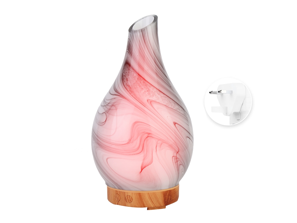 Humedificador Ultrassônico Portátil 100ml Difusor Aromático Com Luz Colorida Para Mesa, Carro, Quarto