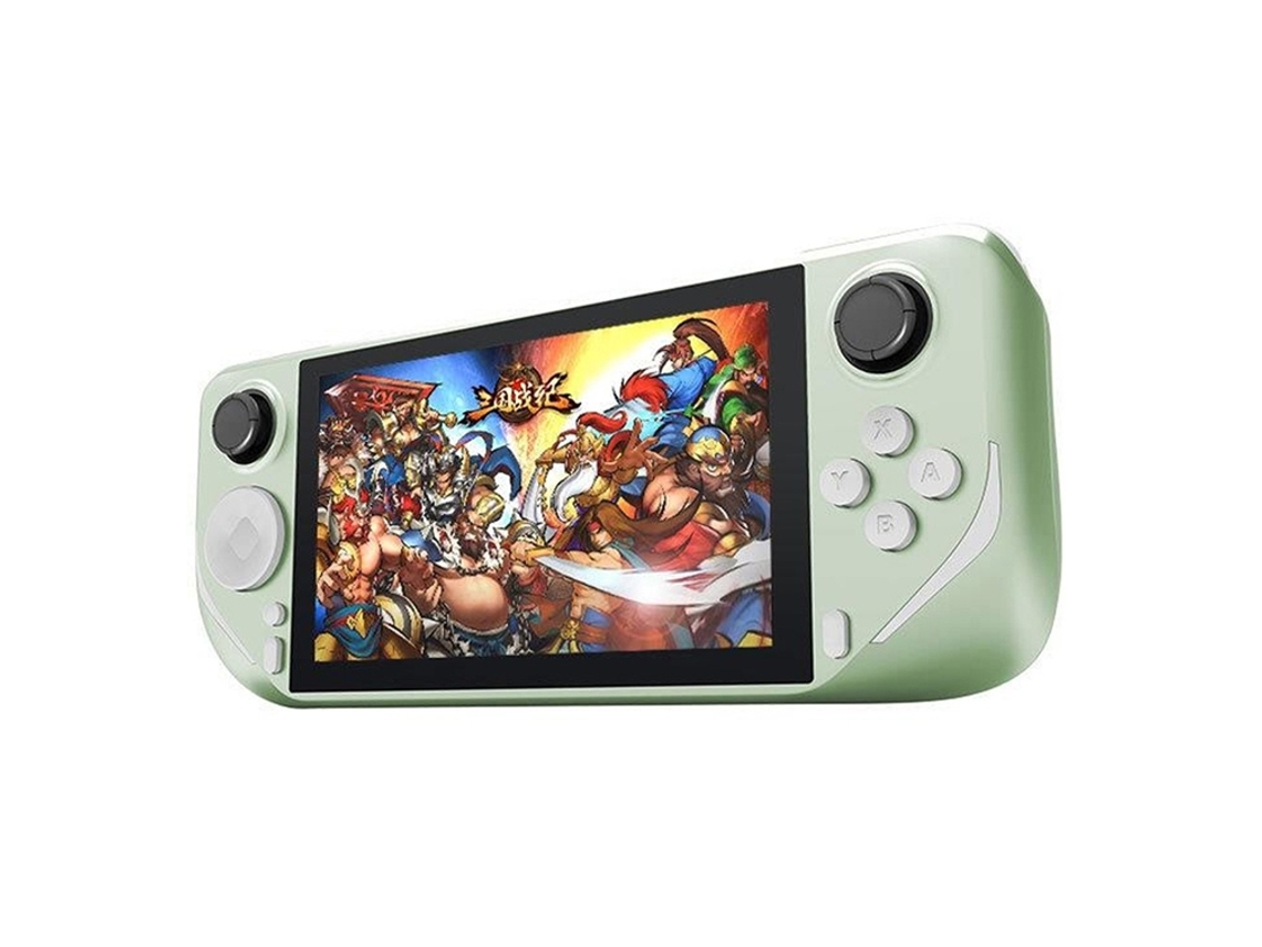 Console Portátil Retrô, Tela de 5 Polegadas, 64gb, Verde AQUAFORGE