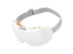 Máscara de massagem para os olhos com vapor aquoso, massageador ocular elétrico relaxante que reduz a fadiga ocular, olhos secos e irritação.