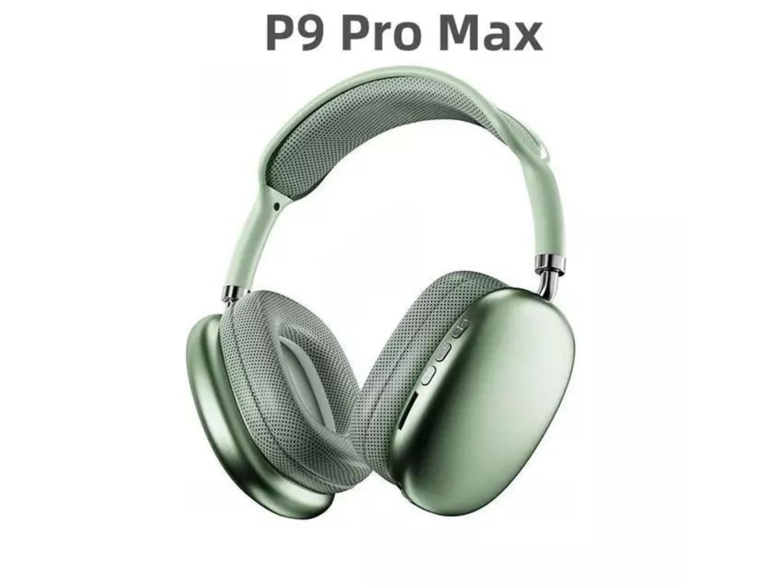 Fones De Ouvido Sem Fio P9 Pro Max Bluetooth 5.3 Com Microfone Com Cancelamento De Ruído Para Dispositivos Apple. Brilvibera