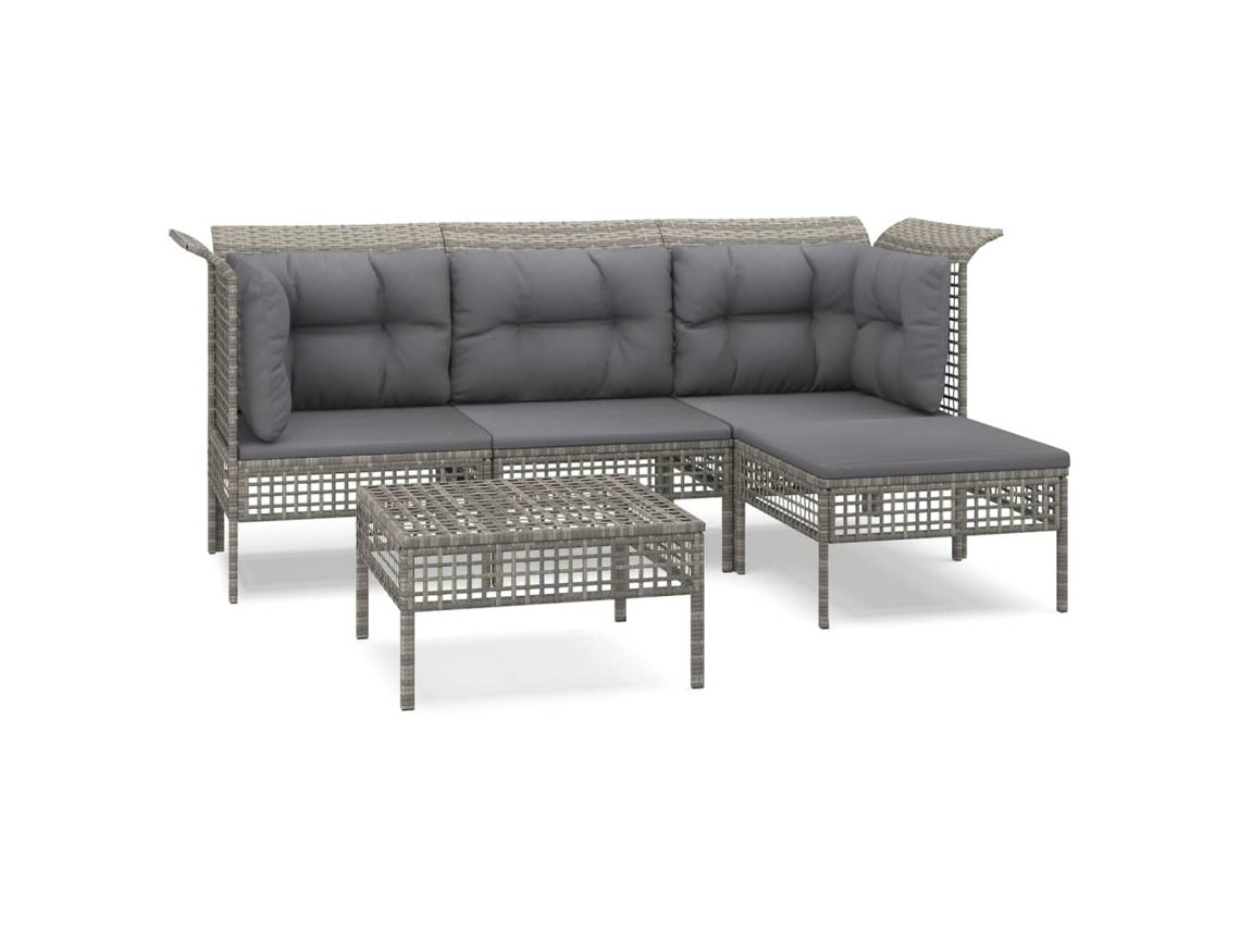 Garden Lounge Set, Garden Lounge Sets Vidaxl Cinzeto Rattan / Vime (n/a)