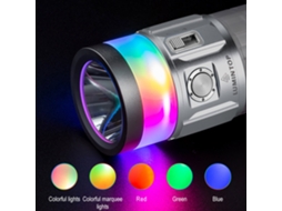Lanterna Camping Recarregável Led+rgb Lumintop Rainbow 2.0 3000lm 1000m 46950 32000mah Bateria Usb-c