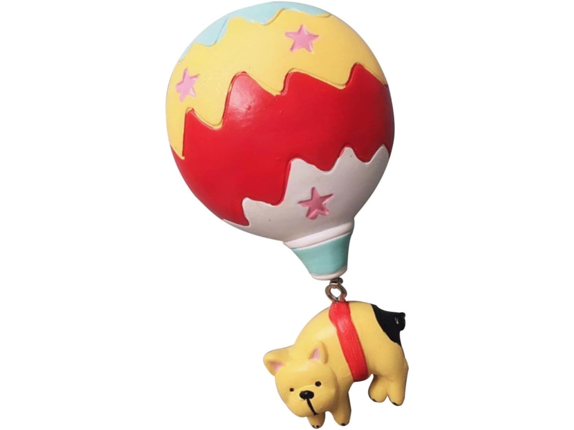 Ímã De Geladeira Gadpiparty Em Resina, Design Criativo De Balão Ar Quente Amarelo, Forte Aderência, Decoração Prática