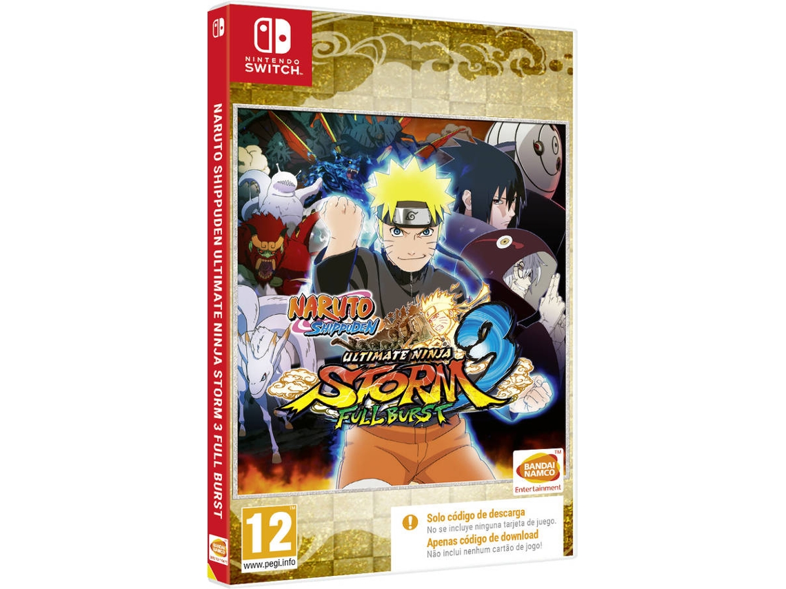 JOGO NINTENDO SWITCH NARUTO SHIPPUDEN ULTIM