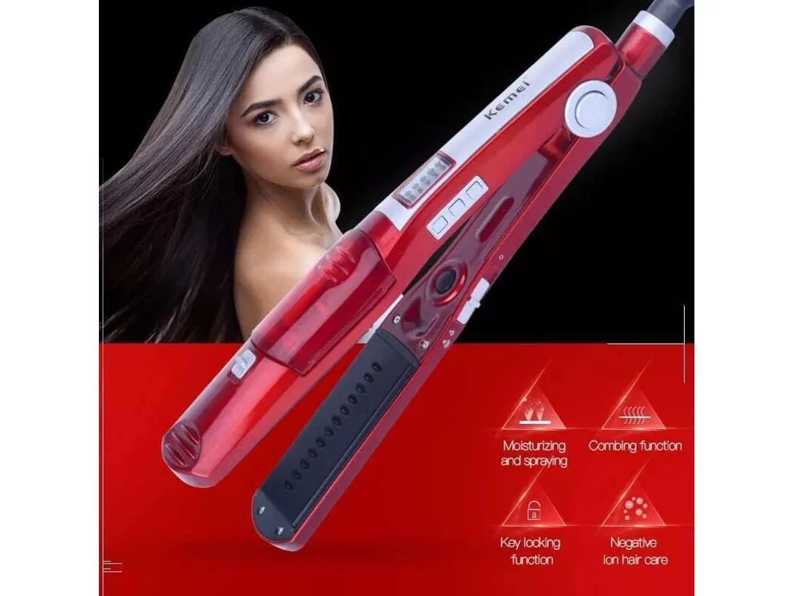 Prancha a Vapor