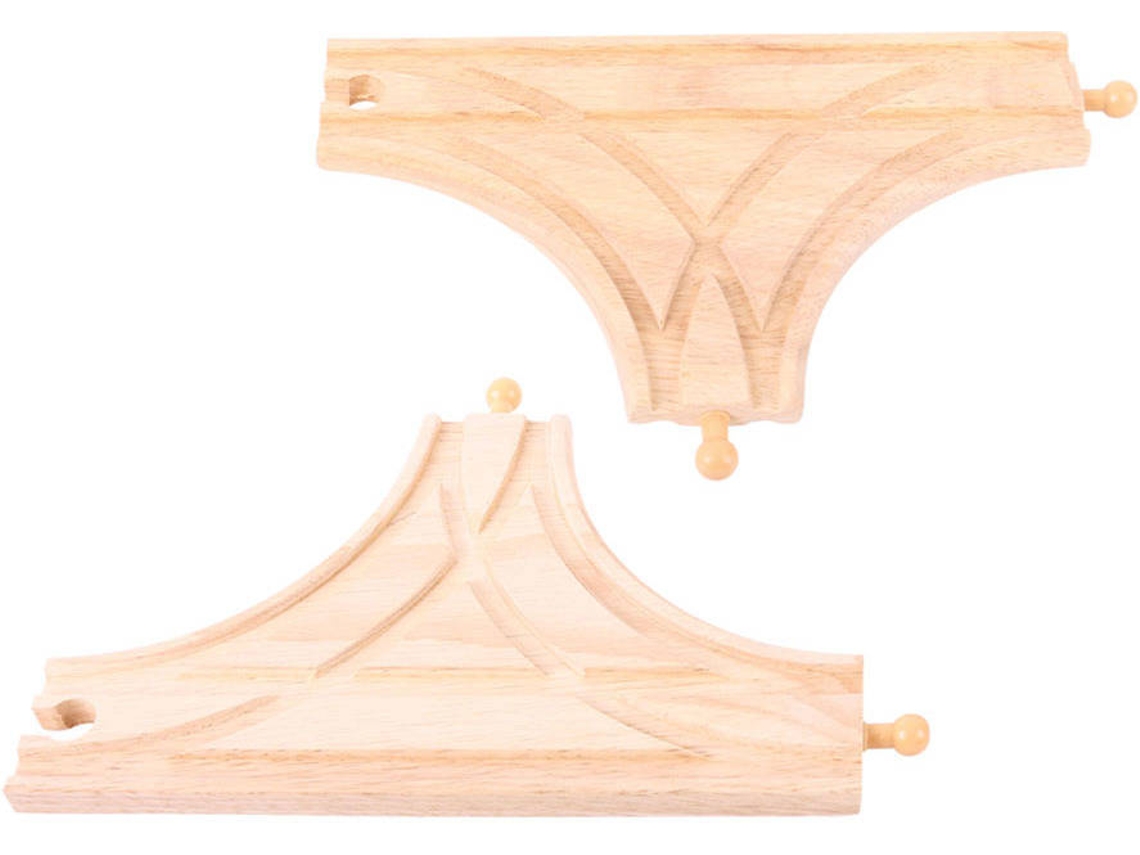 Trilho de Comboio BIGJIGS RAIL RTBJT108