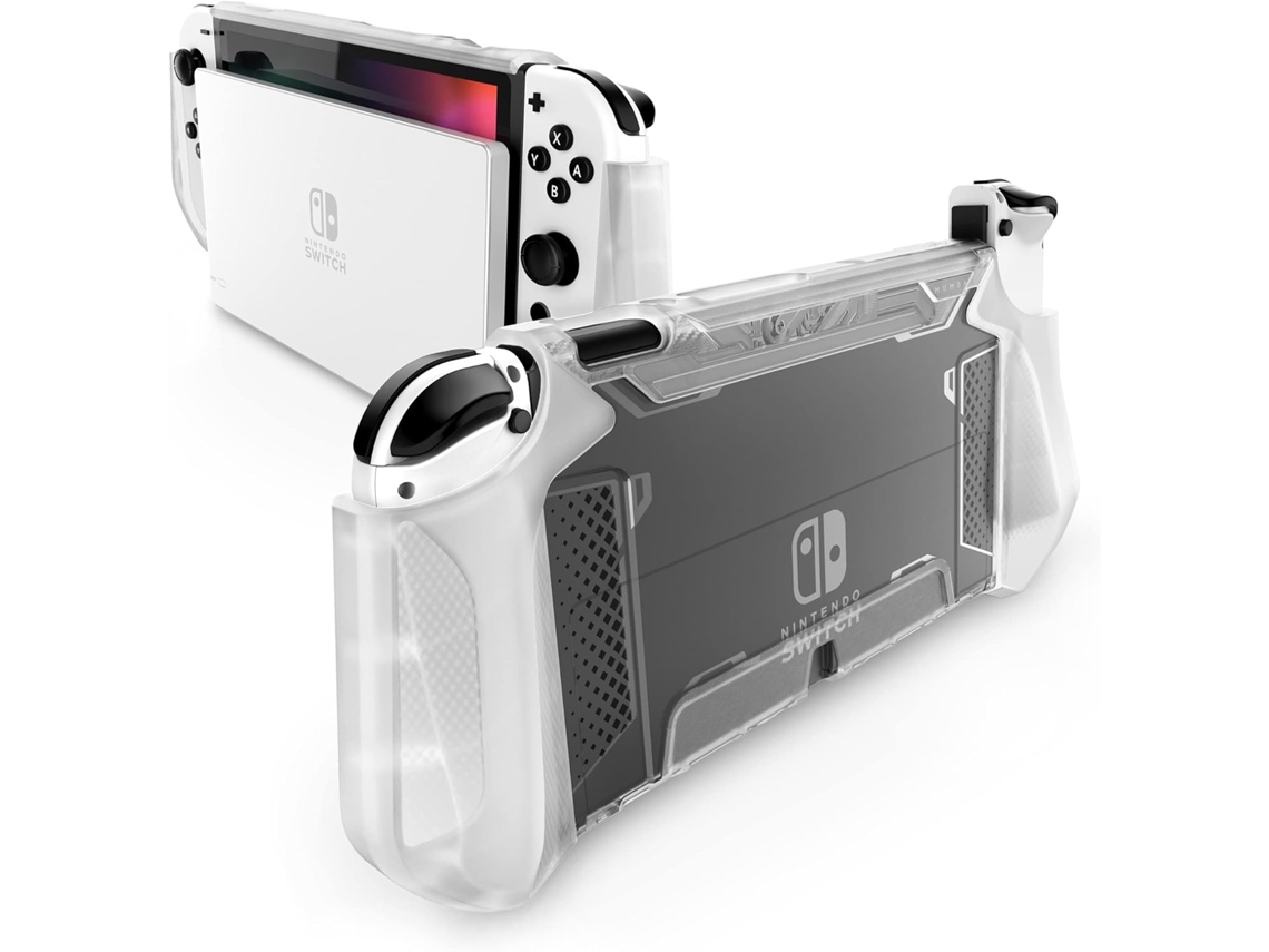 Capa Encaixável Para Oled 2021, série Blade Capa Protetora De Tpu Com Aderência E Acessórios Compatíveis Com Oled De 7 Polegadas E Joy Clear