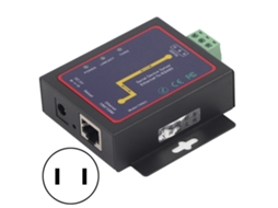 Servidor Serial Único (adaptador De Plugue Us 100-240v Rj45 Para Rs485)