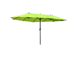 Sombrilla 460x270 Cm com Manivela Verde BAGOLY