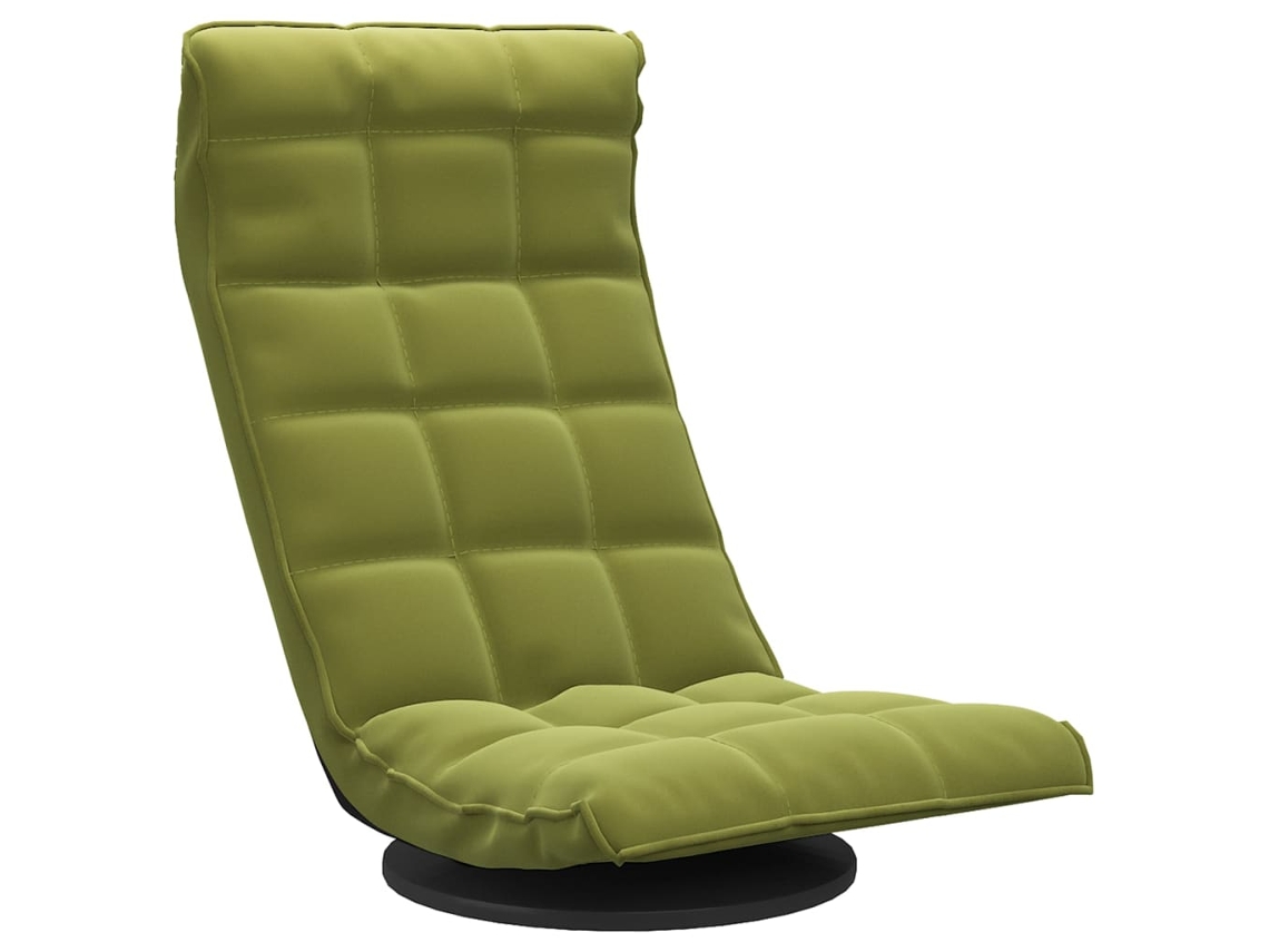 Swivel Floor Chair, Swivel Floor Chairs Vidaxl Verde Veludo