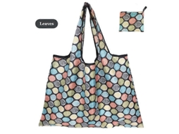 Bolsa Grande de Tecido Oxford Grosso, Ombro Grande, Ecológica, Reutilizável, Portátil, Feminina Dob Rável, Compras. GOKOCO