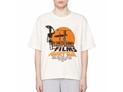Rockinstone The Perfect Wave Solid Natural Adult T-shirt Size:s