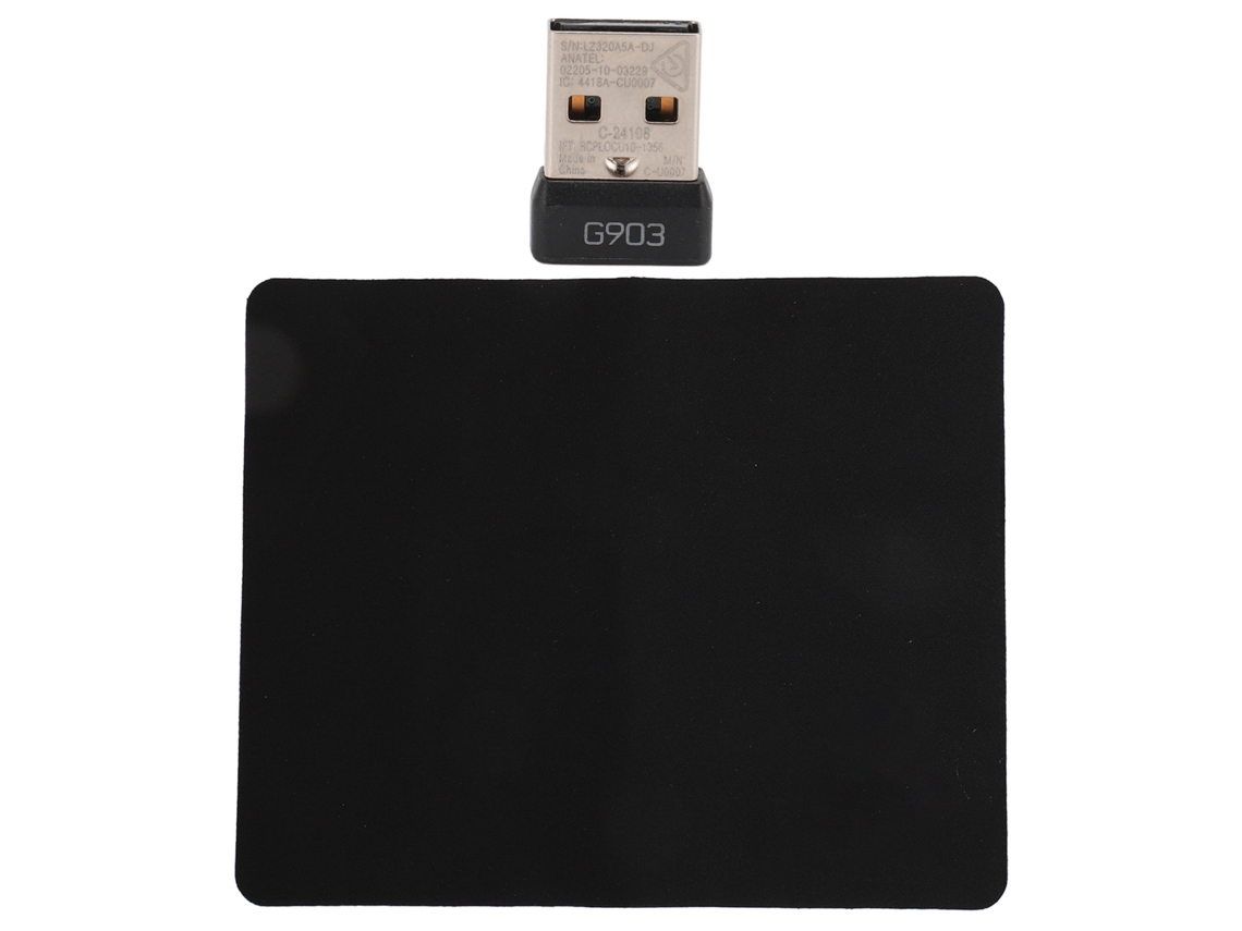 Adaptador Receptor Usb Sem Fio 2.4g Para Mouse Logitech Gpw G903 Com Mouse Pad Plug And Play