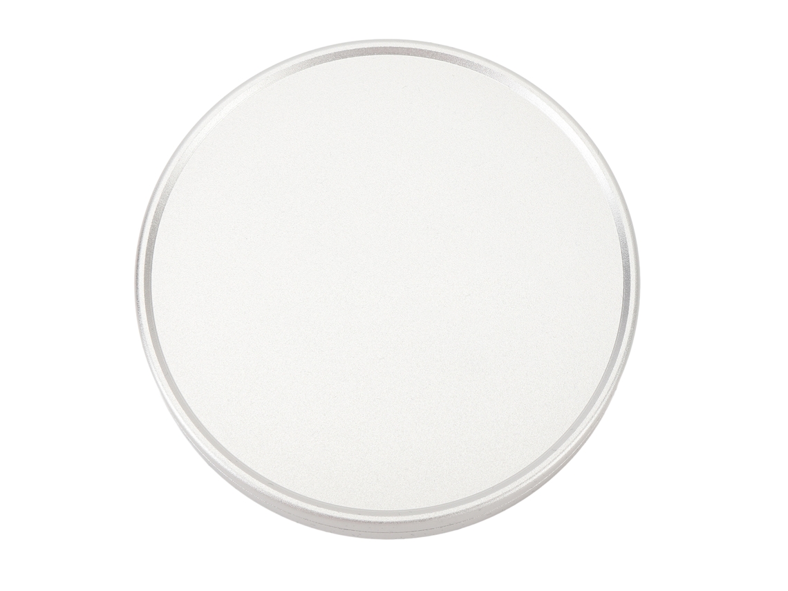 Tapa De Lente Para Cámara Instantánea 71mm Aluminio Ligera Protectora Accesorio De Cámara Plateado