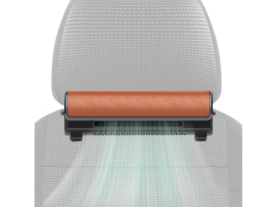 Ventilador Portátil Recarregável Via Usb Para Carro Com Fluxo De Ar