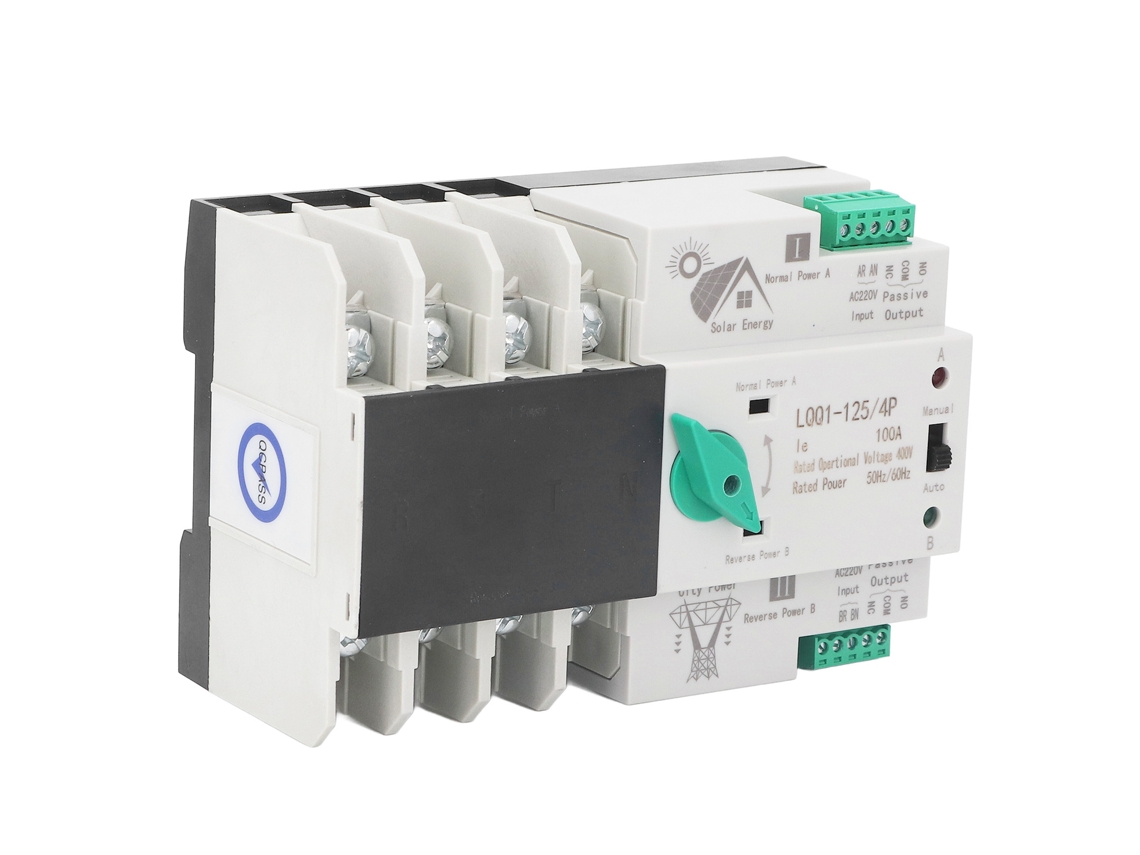 Interruptor Automático De Transferência Dual 4p 100a Pv
