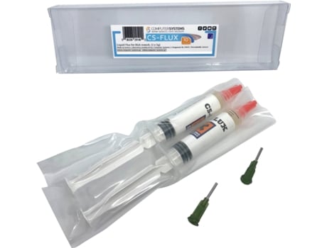 Cs-Flux 10G 2*5G Fluxo Líquido Sem Chumbo Sem Halogênio de Baixa Viscosidade para Retrabalho de Componentes Bga